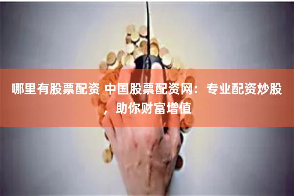 哪里有股票配资 中国股票配资网：专业配资炒股，助你财富增值